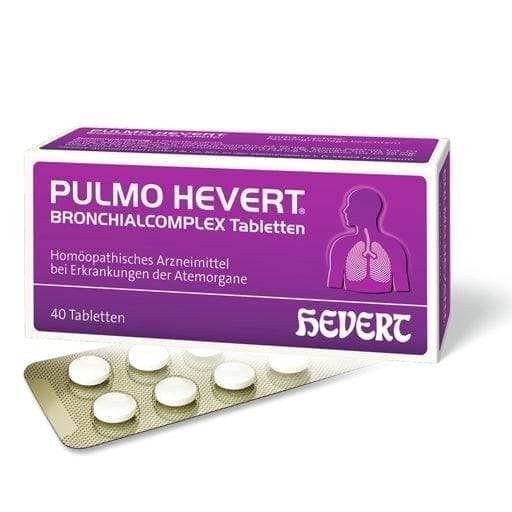 PULMO HEVERT Bronchialcomplex, paroxysmal cough, coughing UK