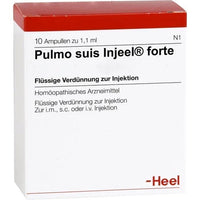 PULMO SUIS Injeel forte ampoules, Bronchial asthma, emphysema, bronchiectasis UK