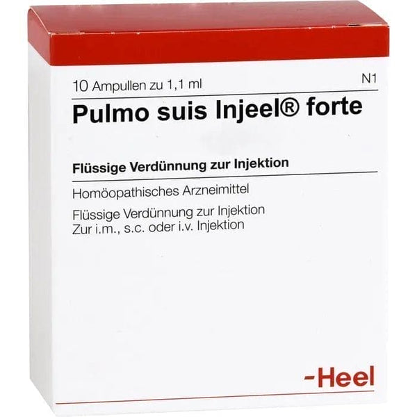 PULMO SUIS Injeel forte ampoules, Bronchial asthma, emphysema, bronchiectasis UK