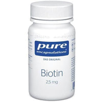 PURE ENCAPSULATIONS Biotin 2.5 mg Vitamin H UK