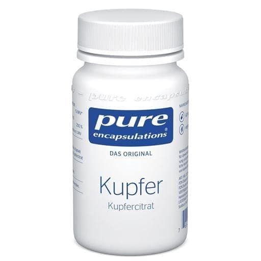 PURE ENCAPSULATIONS copper citrate capsules UK