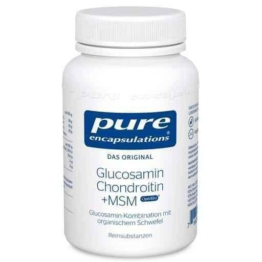 PURE ENCAPSULATIONS Glucosamine + Chondroitin + MSM capsules 60 pcs UK