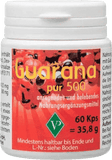 PURE GUARANA extract 500 capsules, caffeine UK