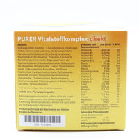 PUREN vital, Iron, folic acid, copper, selenium, zinc, vitamins A, B6, B12, C and D UK