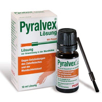 PYRALVEX solution, rhubarb root, salicylic acid UK