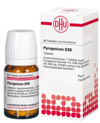 PYROGENIUM D 30 tablets UK