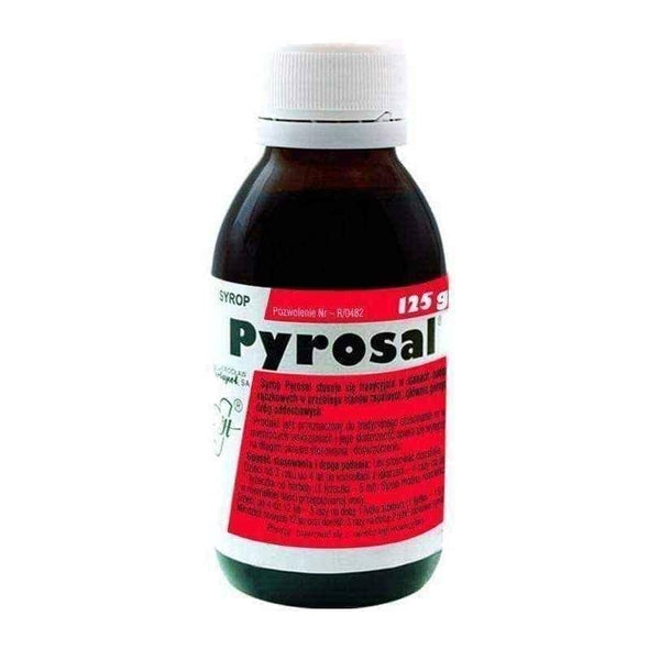 PYROSAL syrup 125ml, Children from 1 years+, tonsillitis treatment UK
