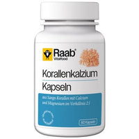 RAAB Vitalfood coral calcium capsules UK