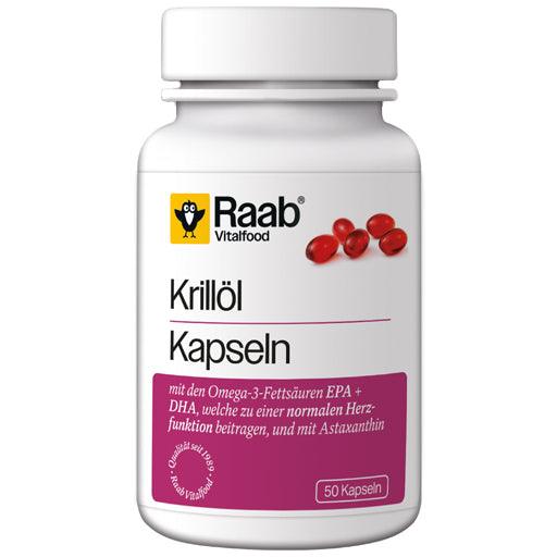 RAAB Vitalfood Krill Oil Capsules UK