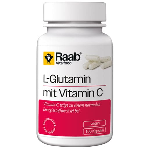 RAAB Vitalfood L-Glutamine Capsules UK