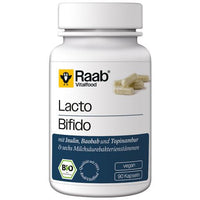 RAAB Vitalfood Lacto+Bifido Organic Capsules UK