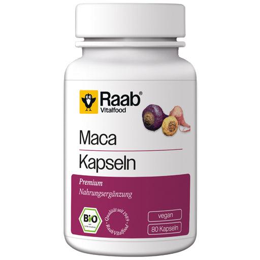 RAAB Vitalfood Maca Organic Capsules UK