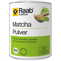 RAAB Vitalfood Matcha Green Tea Organic Powder UK