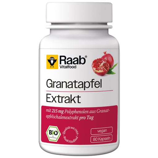 RAAB Vitalfood Pomegranate Extract Capsules UK