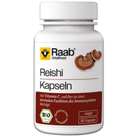 RAAB Vitalfood Reishi Organic Capsules UK