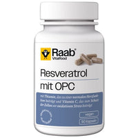 RAAB Vitalfood Resveratrol with OPC capsules UK