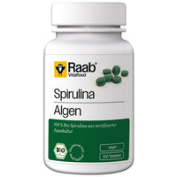 RAAB Vitalfood Spirulina Tablets Organic UK