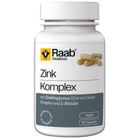 RAAB Vitalfood Zinc Complex Capsules UK