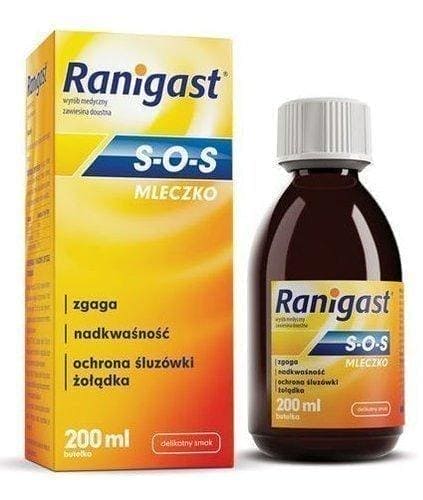 Ranigast SOS gastro-oesophageal reflux disease baby UK