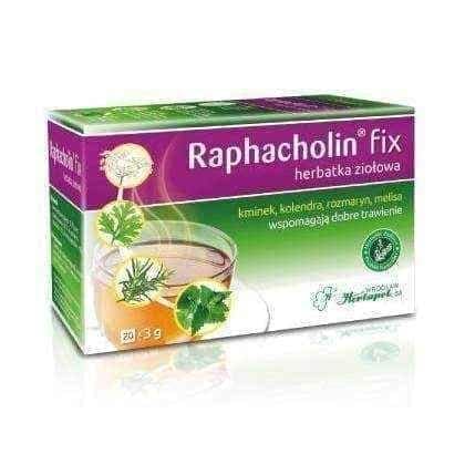 Raphacholin fix herbal tea for good digestion 3g x 20 sachets UK