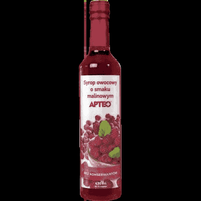 Raspberry Syrup APTEO 430ml UK