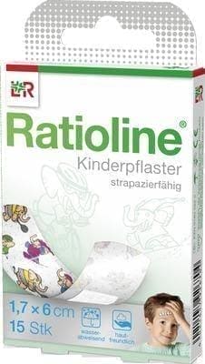 RATIOLINE Kids plaster strips 15 pc UK
