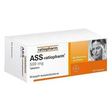 Ratiopharm ASS 500, acetylsalicylic acid, febrile illnesses UK