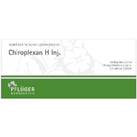 Recalcification, bony tissue, CHIROPLEXAN H ampoules UK