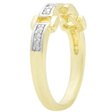 Rectangle diamond ring UK