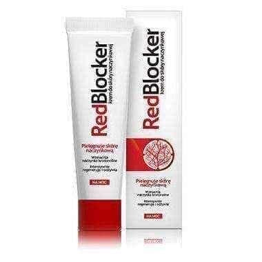 REDBLOCKER cream to the skin capillaries on the night , cream for broken capillaries UK
