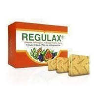 REGULAX x 18 tablets, constipation relief, problems with bowels UK