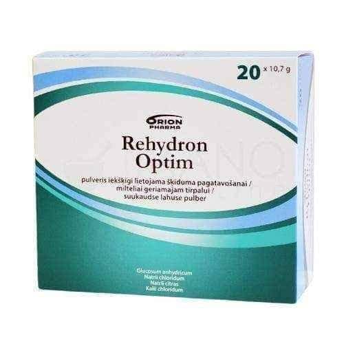 Rehydron Optim powder for oral solution 10.7g packages for N20 UK