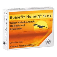 REISEFIT, dimenhydrinate, motion sickness, dizziness, nausea, vomiting UK