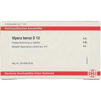 Relieve leg pain, VIPERA BERUS D 12 ampoules UK