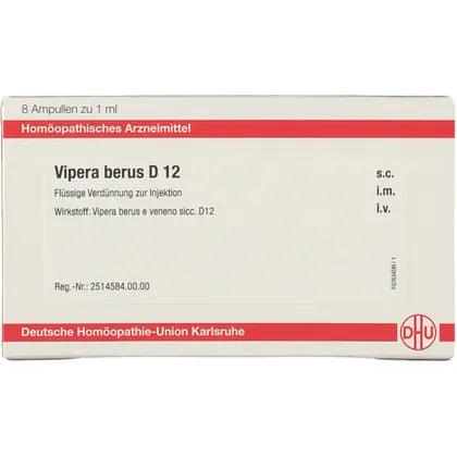 Relieve leg pain, VIPERA BERUS D 12 ampoules UK