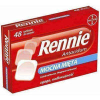 RENNIE tablets Antacidum x 48 UK