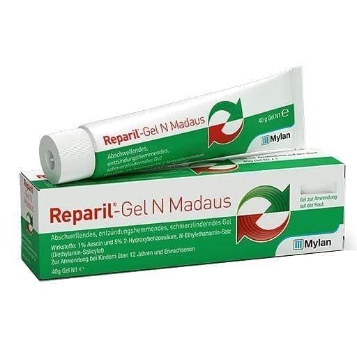 REPARIL Gel N Madaus, remedies for joint and muscle pain UK