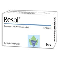 RESOL, resveratrol from grape extract capsules UK