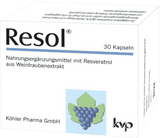 RESOL, resveratrol from grape extract capsules UK