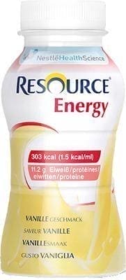 RESOURCE Energy Vanilla 6X4X200 ml energy resources, heart failure UK