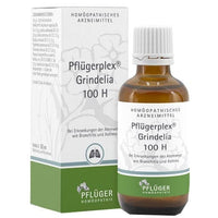 Respiratory disorders, chronic bronchitis, asthma symptoms, PFLÜGERPLEX Grindelia 100 H drops UK