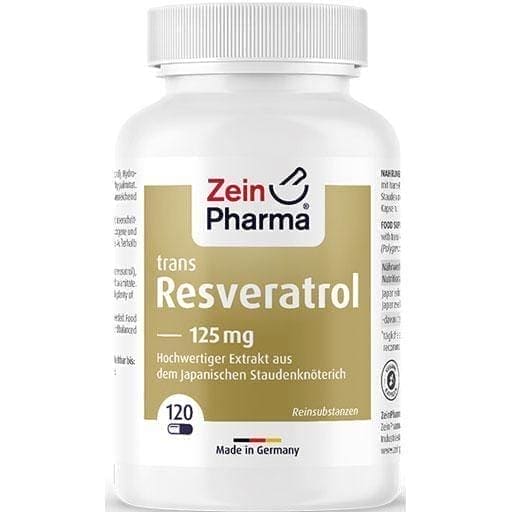 RESVERATROL 125 mg Caps 120 pcs UK