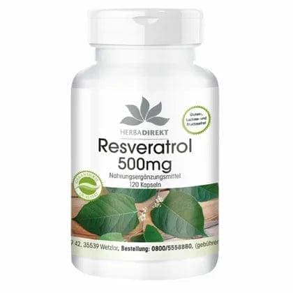 RESVERATROL 500 mg capsules 120 pcs UK