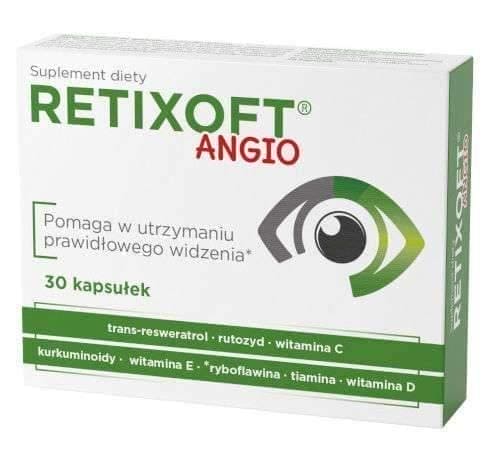Retixoft Angio trans resveratrol UK
