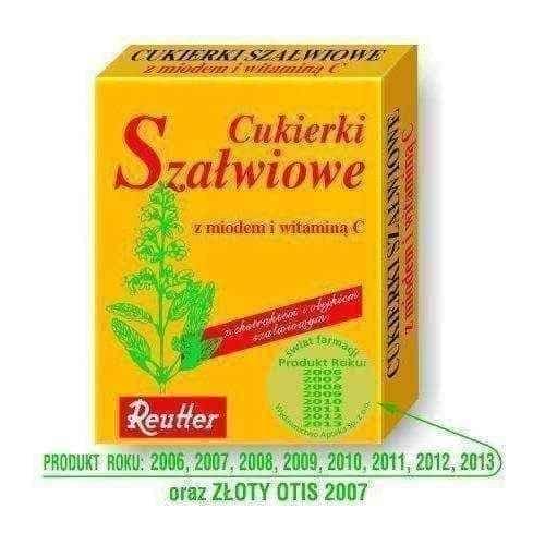 REUTTER Candy Sage with honey and Vitamin C 50g UK