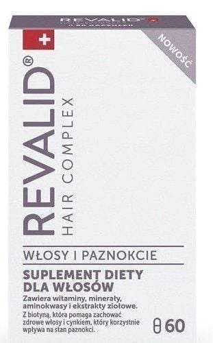 Revalid Hair Complex, sulfur amino acids, brewers yeast, zinc, biotin UK