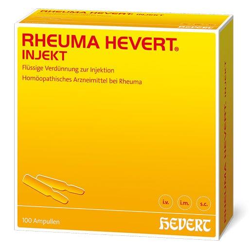 Rheumatic complaints, RHEUMA HEVERT inject ampoules UK