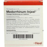 Rhinitis, sinusitis, depression, MEDORRHINUM Injeel ampoules UK