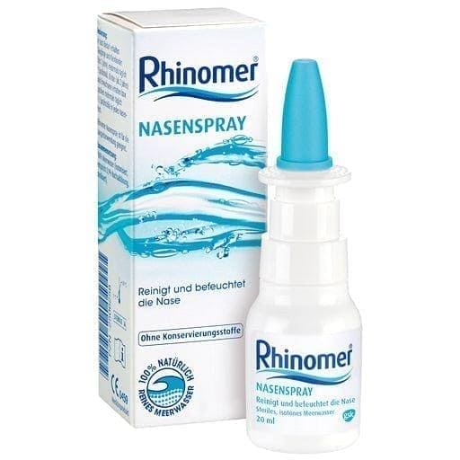 RHINOMER nasal spray, nasal mucosa, infants, toddlers UK