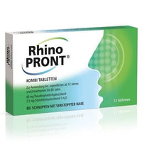 RHINOPRONT combi, pseudoephedrine HCl UK